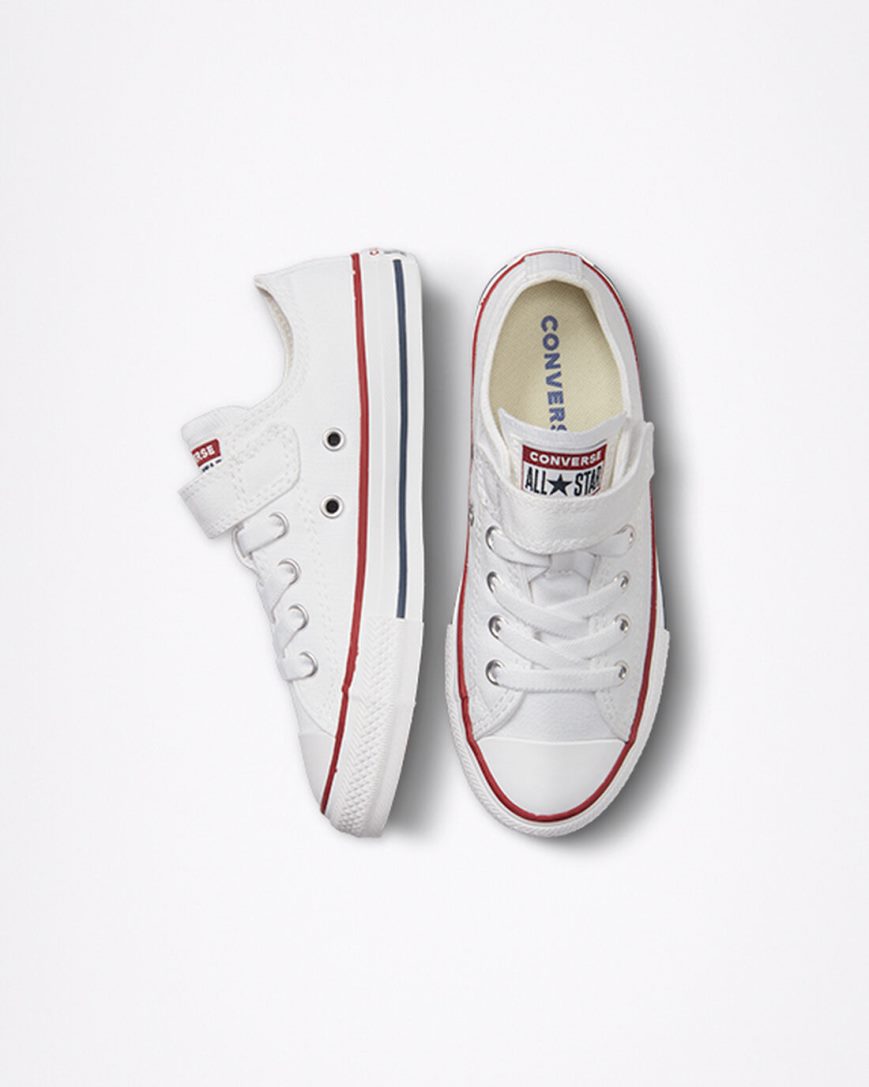 Girls' Converse Chuck Taylor All Star Easy-On Low Top Shoes White / Beige | AU E8360Z